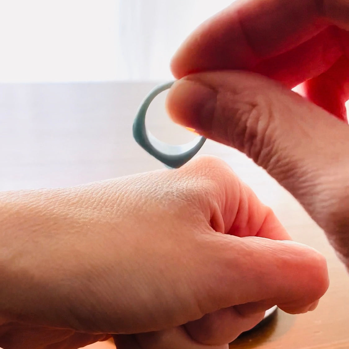 DIY Texture Ring Kit signet shape