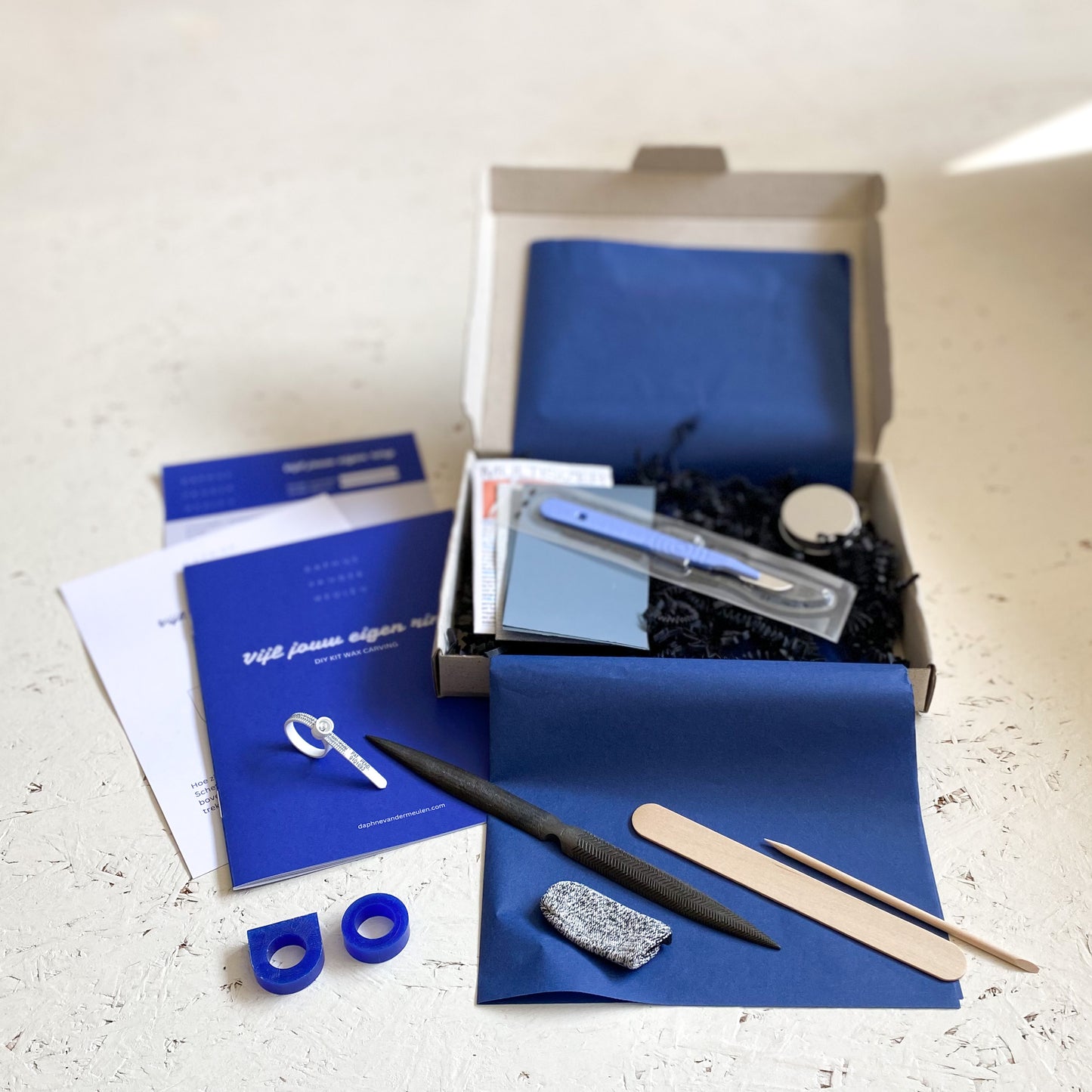 DIY Kit Wachs schnitzen einen Ring