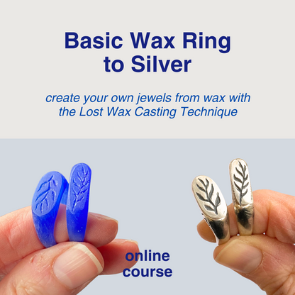 Basic Wax Ring to Silver course [online]