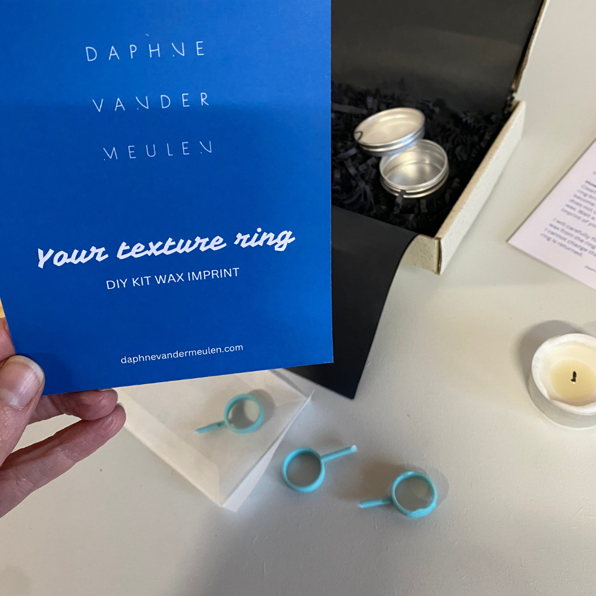 DIY Texture Ring Kit Band