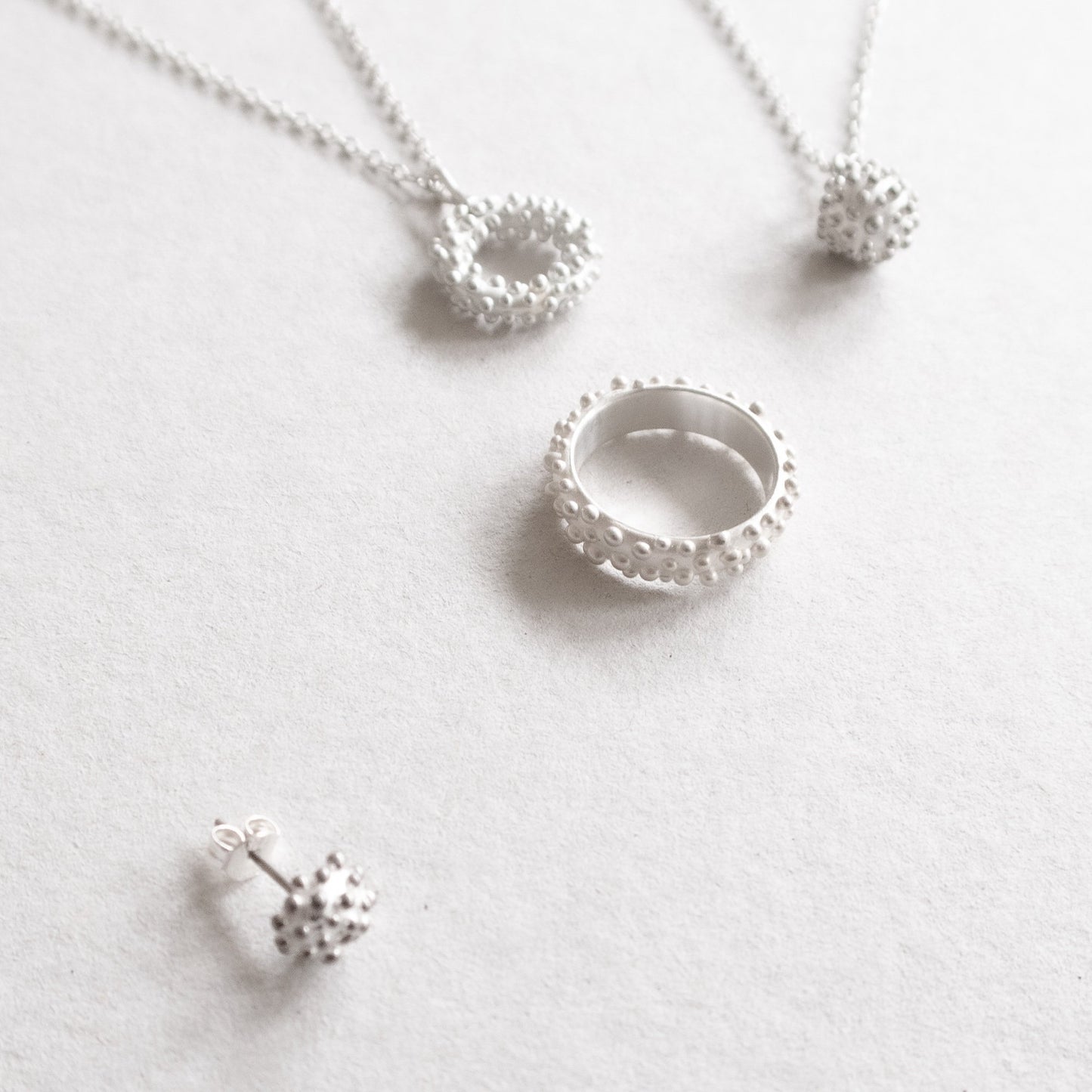 silver dots series